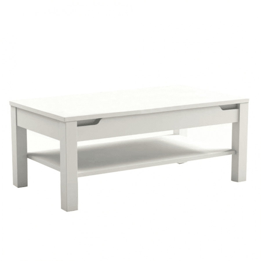 Levně ATAN Konferenční stolek ADONIS AS 96 - bílý vysoký lesk - II. jakost