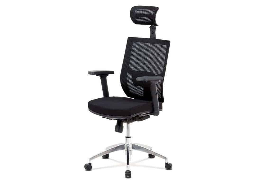 Levně Autronic Kancelářská židle KA-B1083 BK