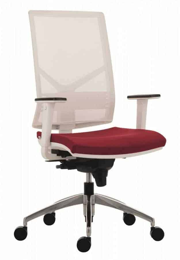 Levně Antares Kancelářská židle 1850 SYN OMNIA ALU WHITE