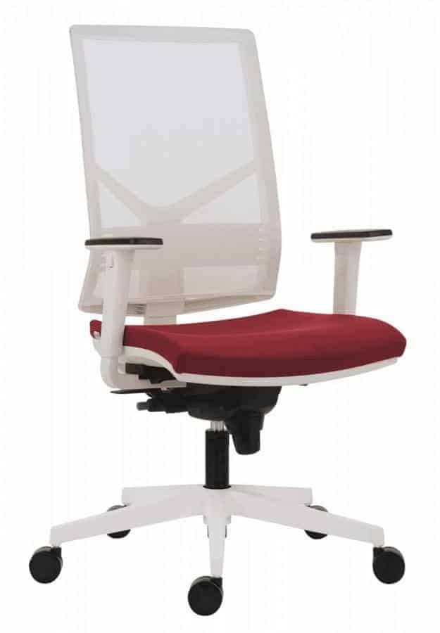Levně Antares Kancelářská židle 1850 SYN OMNIA WHITE
