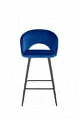 Barová židle H96 - modrá č.2