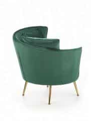 ALMOND fotel wypoczynkowy ciemny zielony