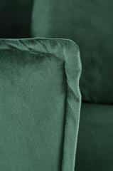 ALMOND fotel wypoczynkowy ciemny zielony