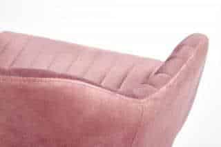 FRESCO fotel młodzieżowy różowy velvet