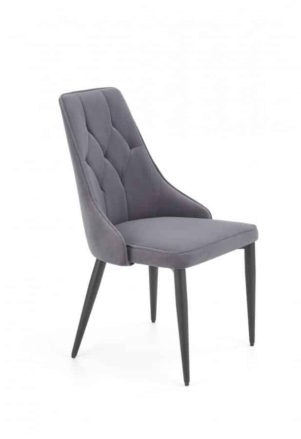 Halmar Jídelní židle K365 - šedá