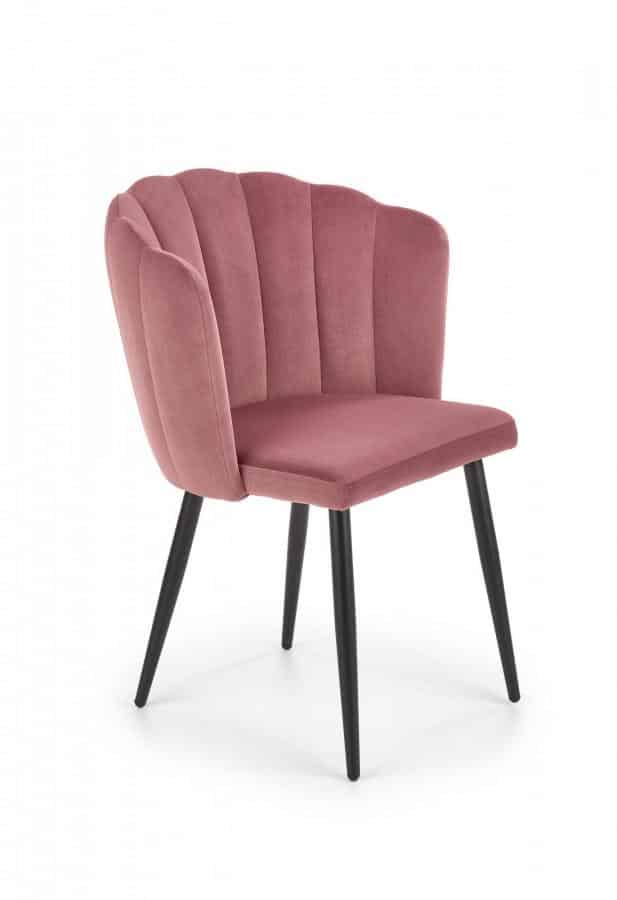 Levně Halmar Jídelní židle K386 - růžová