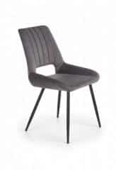 Jídelní židle K404 - šedá
