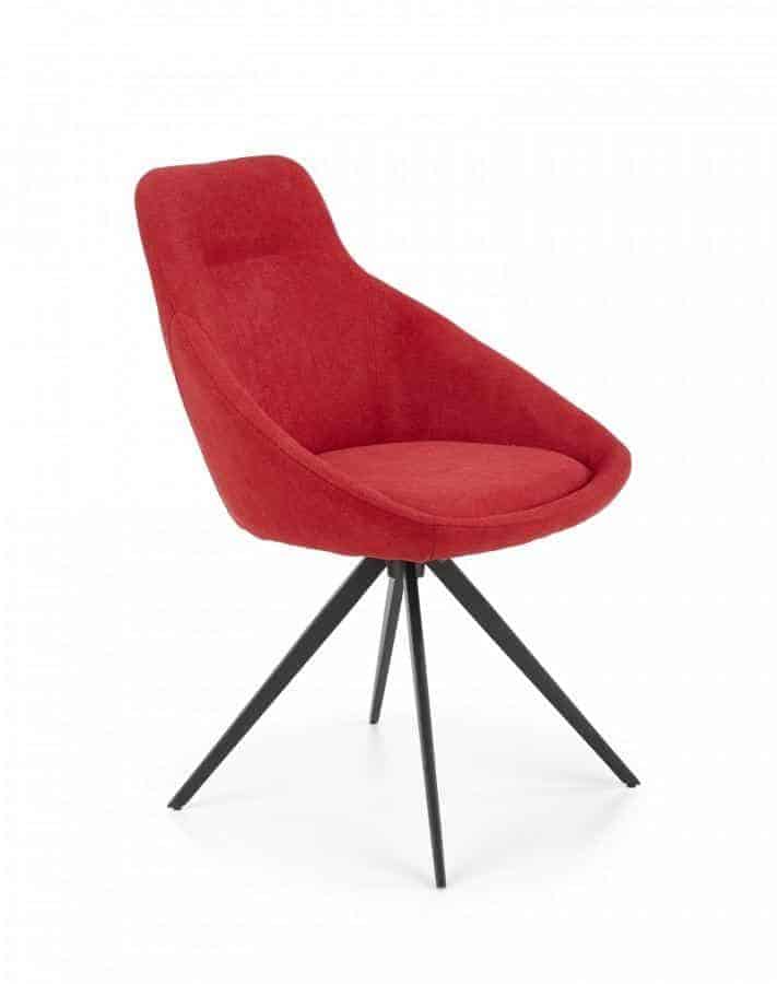 Halmar Jídelní židle K431 - červená
