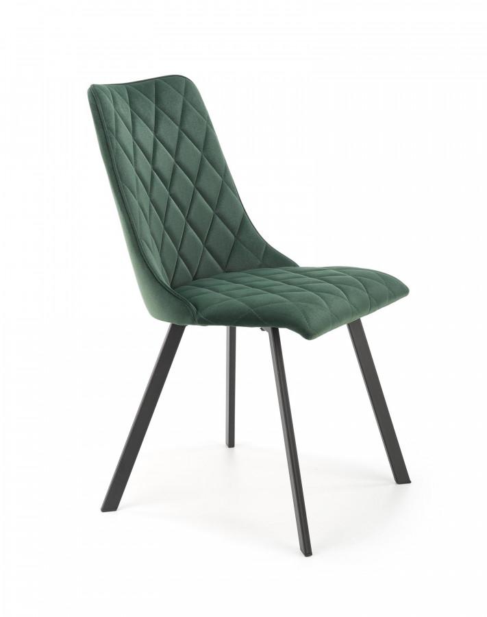 Levně Halmar Jídelní židle K450 - zelená