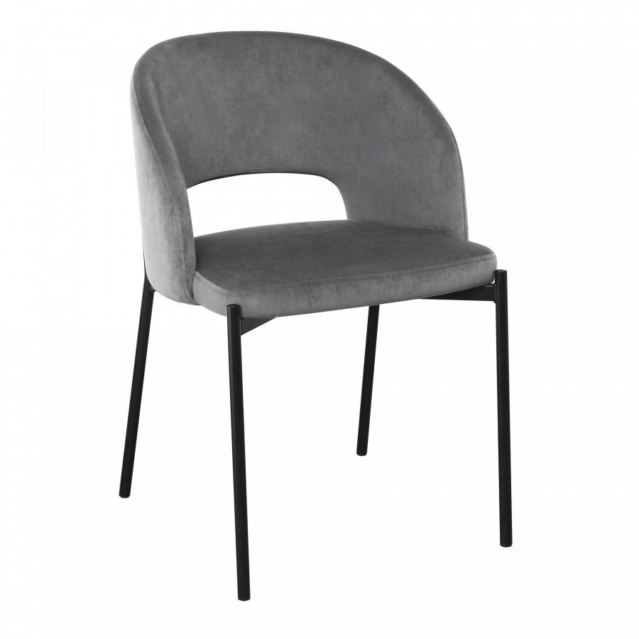 Halmar Jídelní židle K455 - šedá