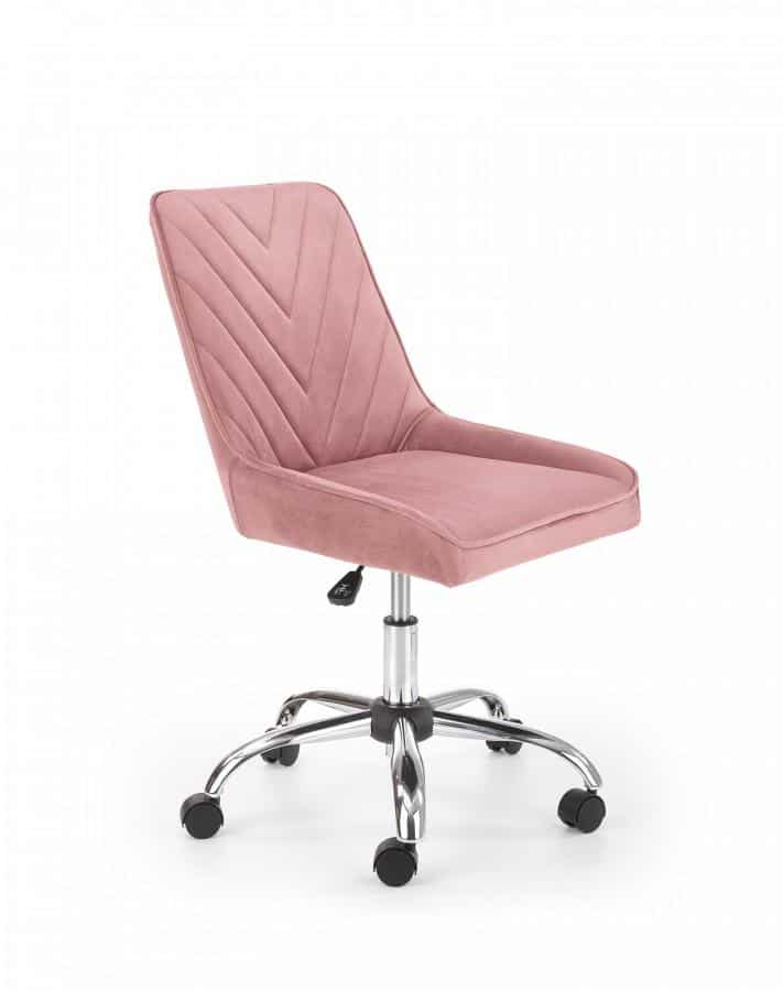 Halmar Studentská židle RICO - růžová velvet