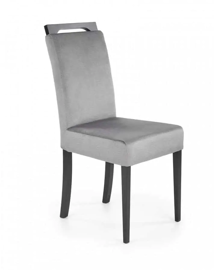 Halmar Jídelní židle CLARION 2 - černá/Monolith 85