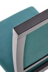 SYLWEK1 krzesło czarny / tap: velvet Monolith 37 (ciemny zielony) (1p=2szt)