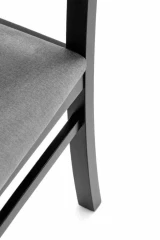 SYLWEK1 krzesło czarny / tap: velvet Monolith 85 (popiel) (1p=2szt)