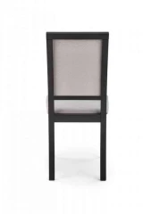 SYLWEK1 krzesło czarny / tap: velvet Monolith 85 (popiel) (1p=2szt)