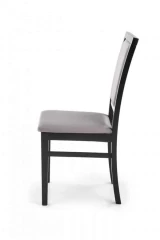 SYLWEK1 krzesło czarny / tap: velvet Monolith 85 (popiel) (1p=2szt)