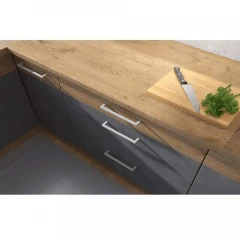 Spodní skříňka, šedá matná / dub lancelot, VEGA 60 D 1F BB Spodní skříňka, šedá matná / dub lancelot, VEGA 60 D 1F BB