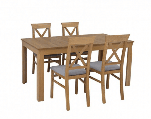 Bergen jídelní židle, modřín sibiu zlatý č.4