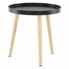 Příruční stolek SANSE TYP 2 - černá/přírodní
