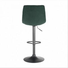 Barová židle, zelená / černá, LAHELA
