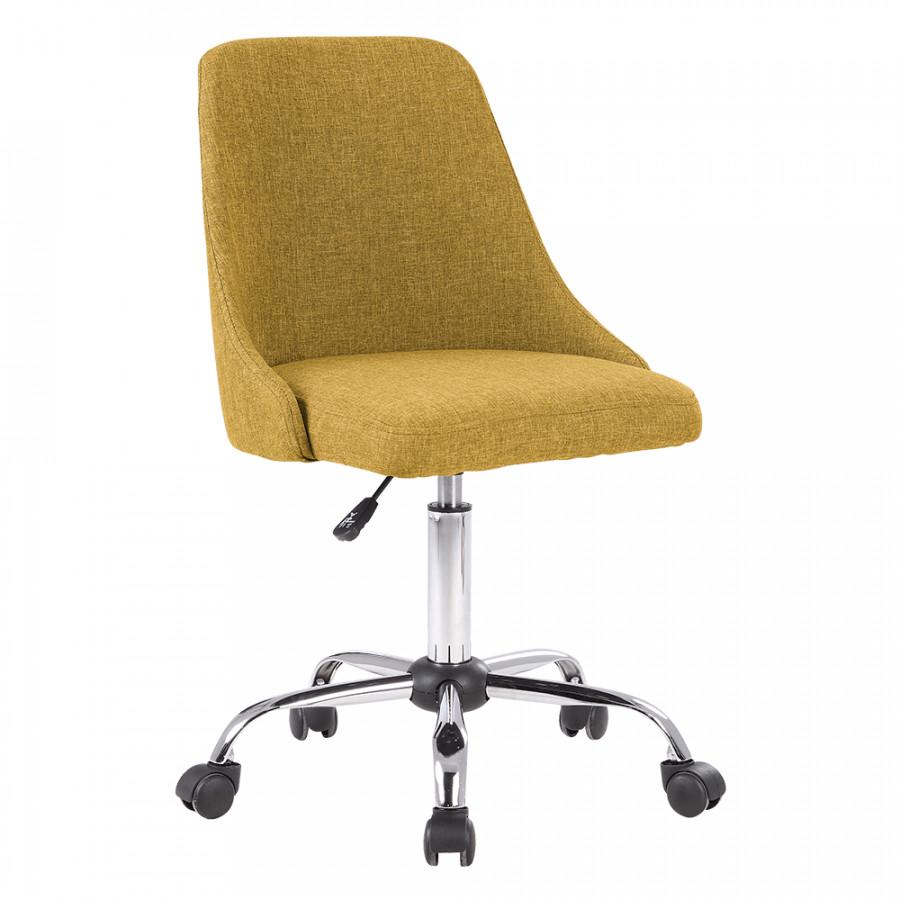Tempo Kondela Kancelářská židle EDIZ - žlutá + kupón KONDELA10 na okamžitou slevu 3% (kupón uplatníte v košíku)