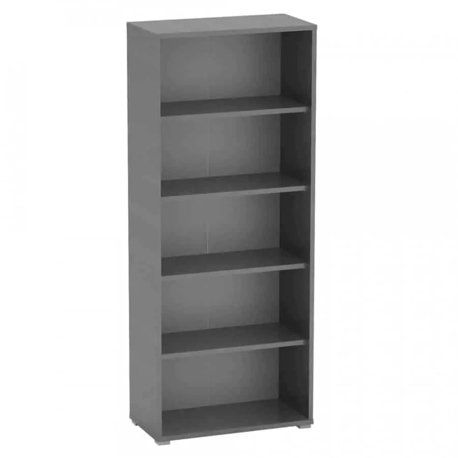 Tempo Kondela Otevřený regál RIOMA NEW TYP 3 - grafit