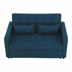 Rozkládací pohovka, tyrkysová, FRENKA BIG BED NEW