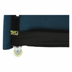 Rozkládací pohovka, tyrkysová, FRENKA BIG BED NEW