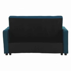 Rozkládací pohovka, tyrkysová, FRENKA BIG BED NEW