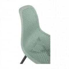 Jídelní židle, zelená / černá, TEGRA TYP 2