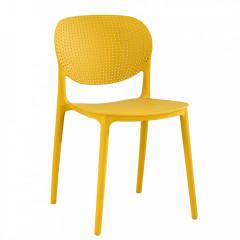 Stohovatelná židle FEDRA new - žlutá