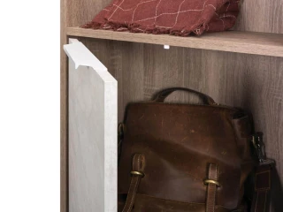 Předsíňová stěna s botníkem TYLER dub vintage/světlý kámen