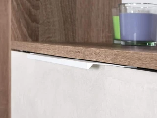 Předsíňová stěna s botníkem TYLER dub vintage/světlý kámen