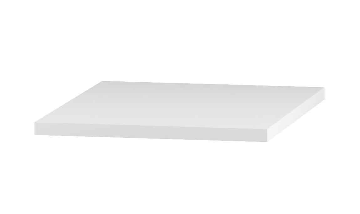 Levně Casarredo Pracovní deska do koupelen 40x50 cm bílá lesk