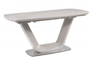 Jídelní stůl rozkládací 160x90 ARMANI - ceramic šedá
