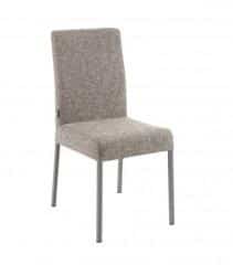 Jídelní židle Dax nerez/cappuccino - II.jakost č.1