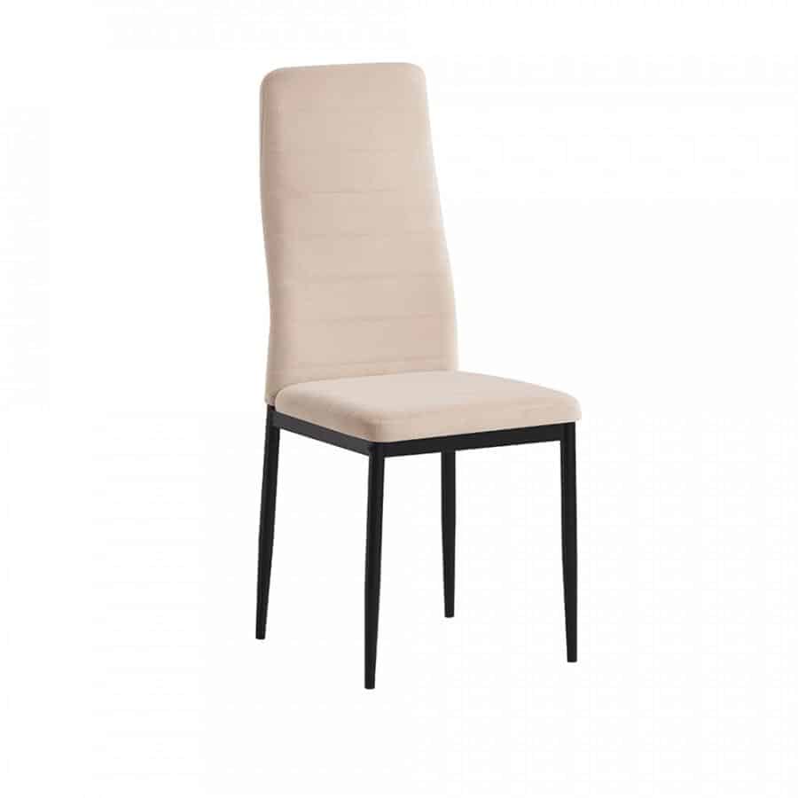 Tempo Kondela Židle COLETA NOVA - béžová/černá + kupón KONDELA10 na okamžitou slevu 3% (kupón uplatníte v košíku)