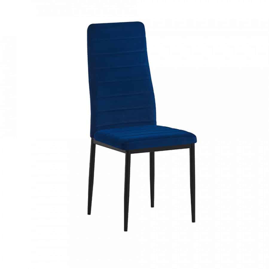 Levně Tempo Kondela Židle COLETA NOVA - modrá/černá + kupón KONDELA10 na okamžitou slevu 3% (kupón uplatníte v košíku)