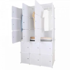 Modulární multifunkční skříň ZALVO - bílá