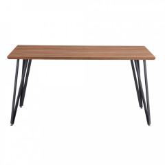 Jídelní stůl, 150 cm, dub / černá, FRIADO