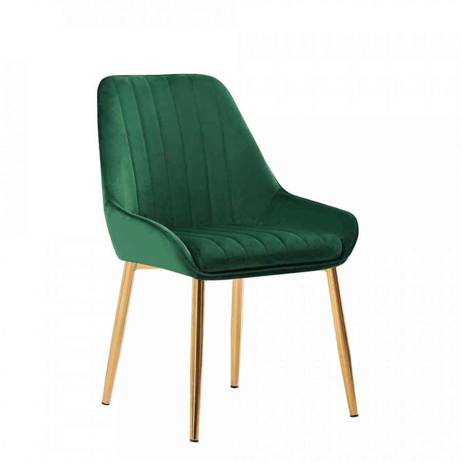 Tempo Kondela Jídelní židle PERLIA - smaragdová