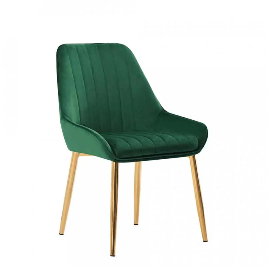 Tempo Kondela Jídelní židle PERLIA - smaragdová + kupón KONDELA10 na okamžitou slevu 3% (kupón uplatníte v košíku)