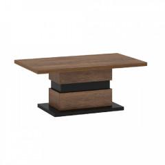 Konferenční stolek DELIS T - dub bolzano / černá