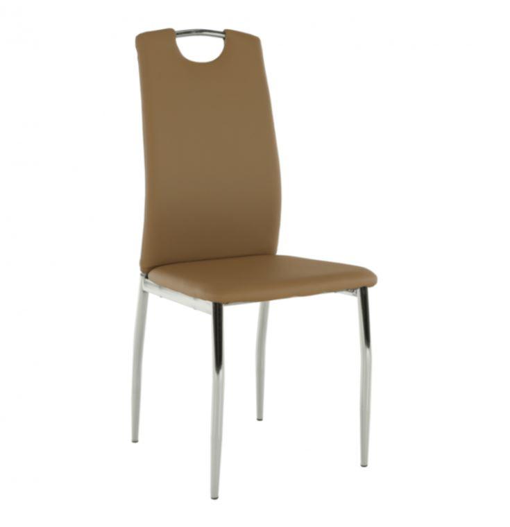 Tempo Kondela Židle ERVINA - béžová ekokůže + kupón KONDELA10 na okamžitou slevu 3% (kupón uplatníte v košíku)