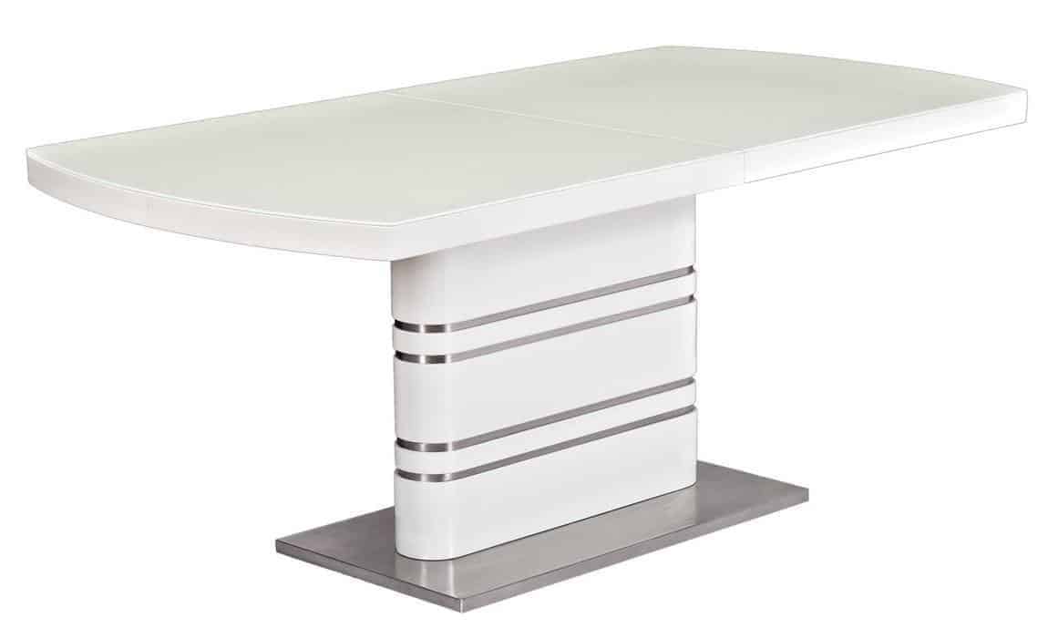 Casarredo Jídelní stůl GUCCI rozkládací 180x90 - bílý
