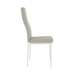 Židle COLETA NOVA - béžová/bílá č.2