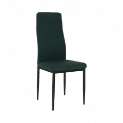 Židle COLETA NOVA - smaragdová /černá