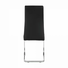 Jídelní židle VATENA - černá/chrom č.2