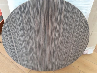 Stolová deska ZEBRANO průměr 70 cm - II.jakost č.2