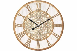 Hodiny mandala, 34cm HA1641